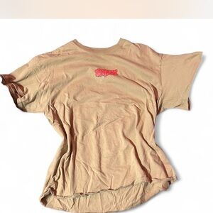 Empire Beige Tee with Black Logo